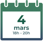 4 mars 2020, 18h - 20h