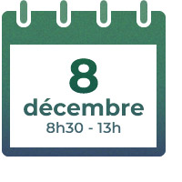 8 décembre 2021, 8h30 - 13h 8 décembre 2021, 8h30 - 13h
