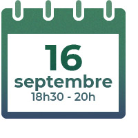16 septembre 2021, 18h30 - 20h 16 septembre 2021, 18h30 - 20h