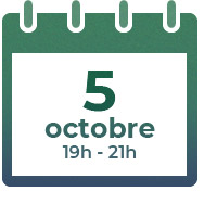 5 octobre 2021, 19h-21h 5 octobre 2021, 19h-21h