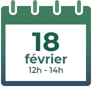 18 février 2022, 12h - 14h