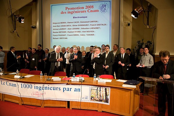 Remise des diplômes d'ingénieur Cnam 2008 Remise des diplômes d'ingénieur Cnam