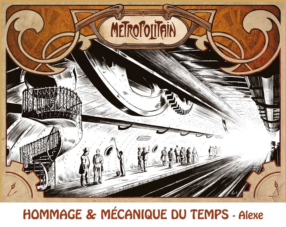 Alexe - Hommage à la mécanique du temps (Exposition Station 9e art)