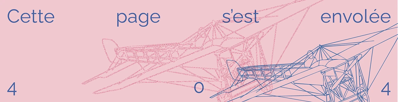 404 - Cette page s’est envolée...