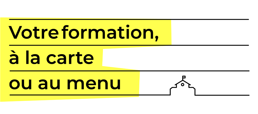 à la carte ou au menu