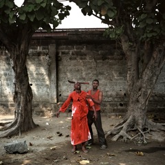 Catcheur congolais- Copyright Colin Delfosse