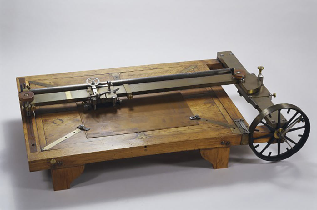 Machine à graver les ciels et les fonds, 1803