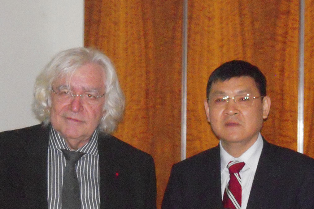 Christian Forestier Li Xiohong Christian Forestier Li Xiohong
