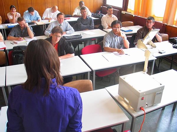 Cours d'Economie et gestion des services de santé, avec M. De Ke
