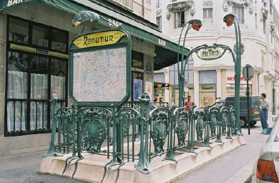 Ligne 4 - Entrée Guimard rénovée