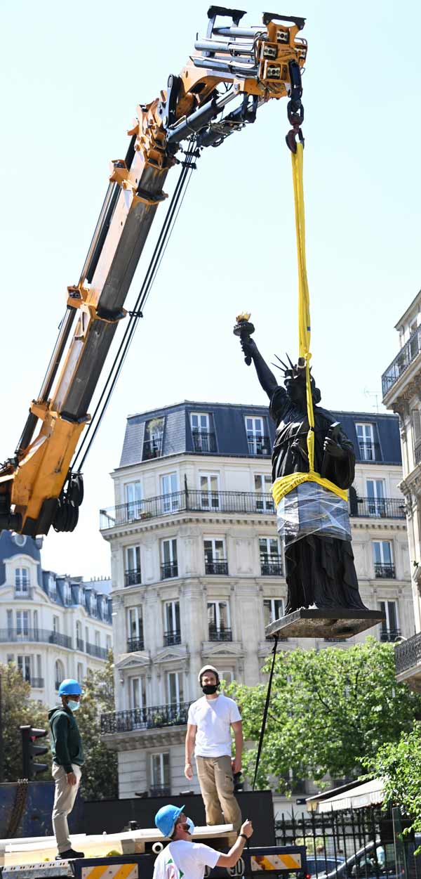 Le départ de Lady Liberty