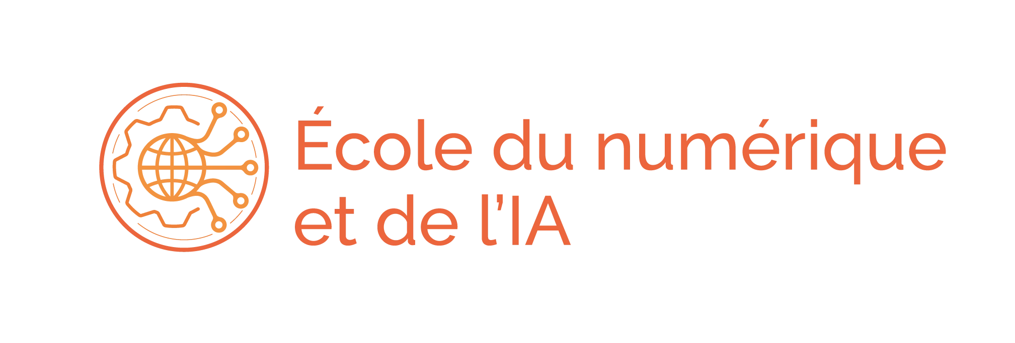 Logo Ecole numérique et IA Cnam