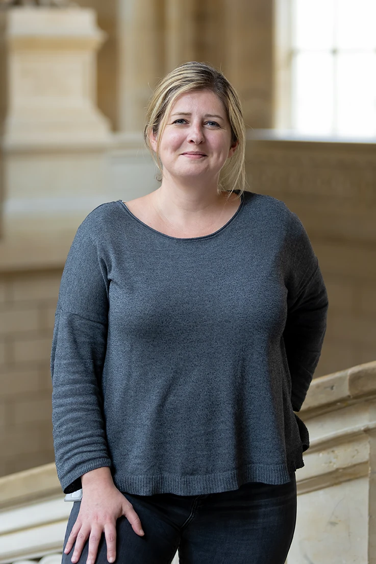 Marjolaine Schuch, cheffe de projet de l'exposition Lady Liberté
