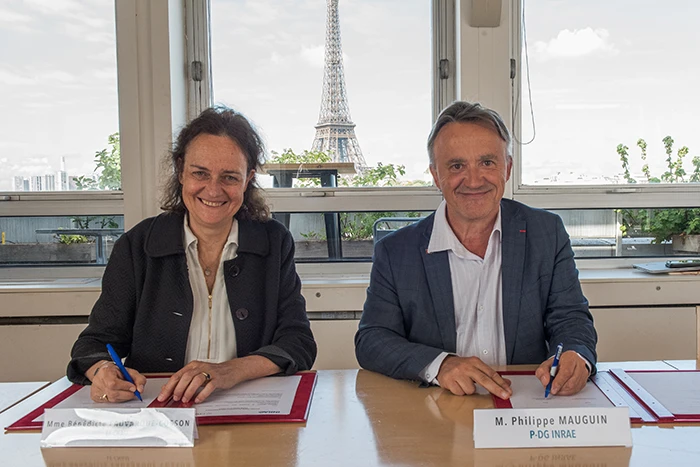 Signature d’un accord-cadre entre le Cnam et l’INRAE