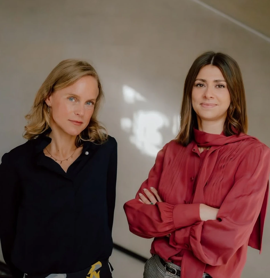 Heloïse Heuls et Jeanne Dubroca