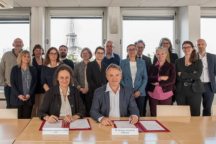 Signature d’un accord-cadre entre le Cnam et l’INRAE