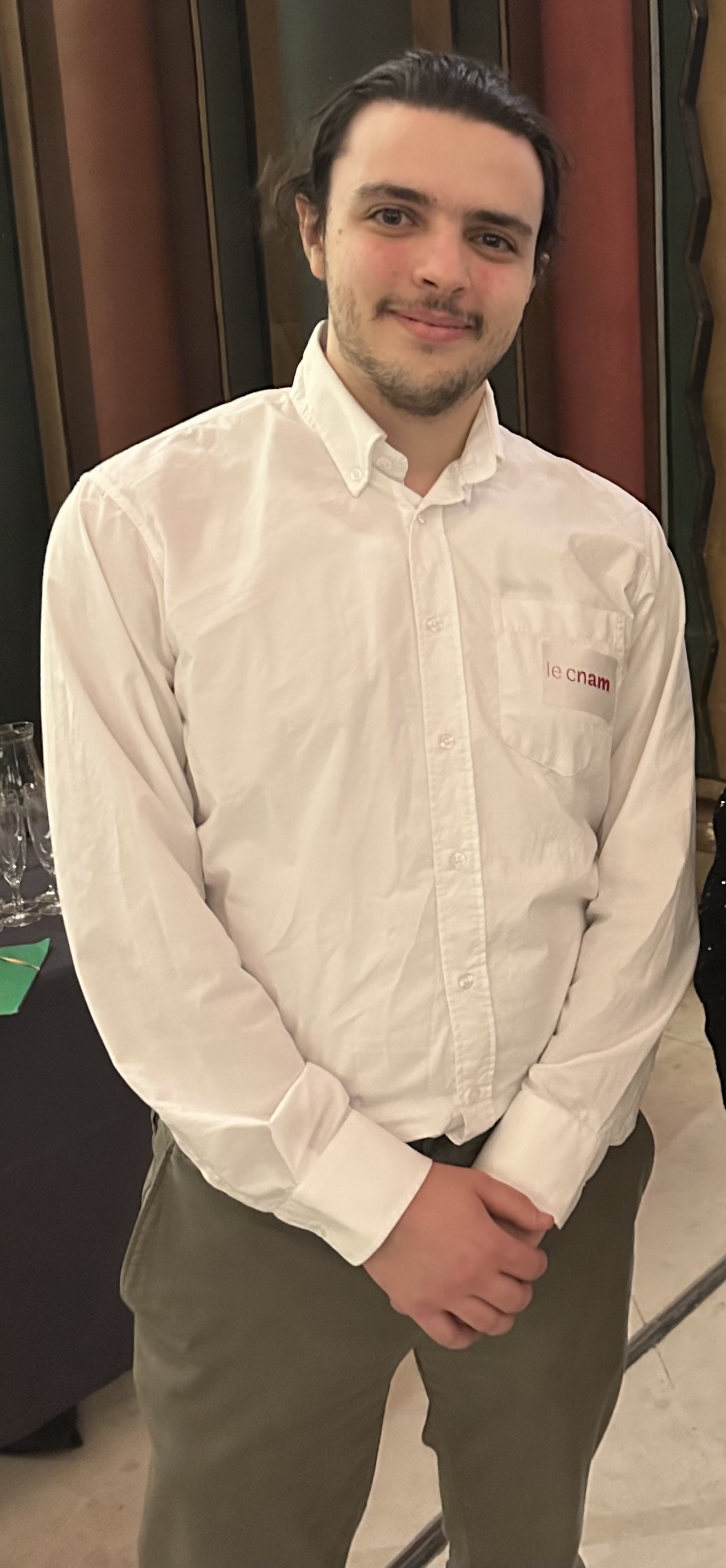 Rachid Rigal, élève ingénieur au Cnam