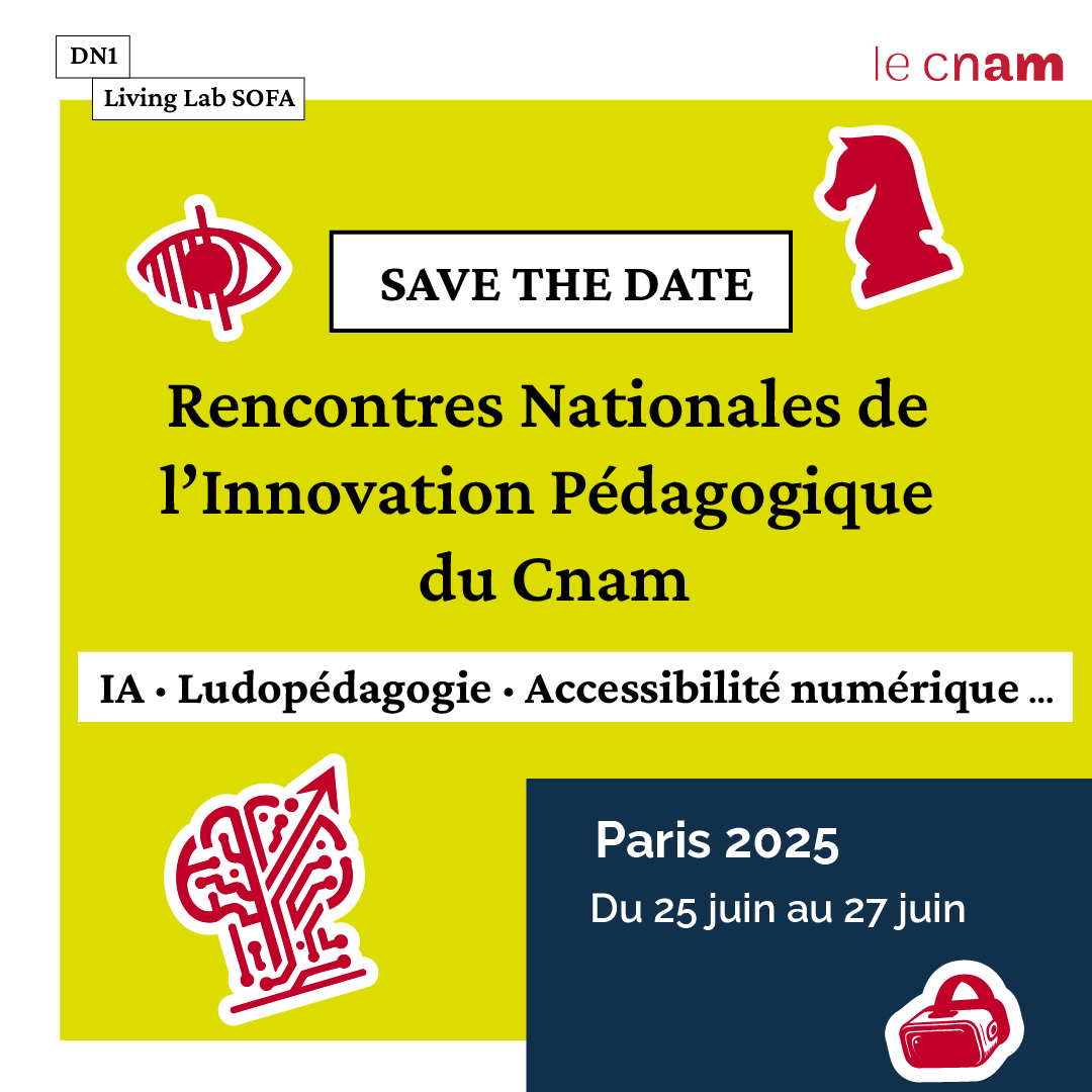  Rencontres Nationales de l'Innovation Pédagogique du Cnam  2025