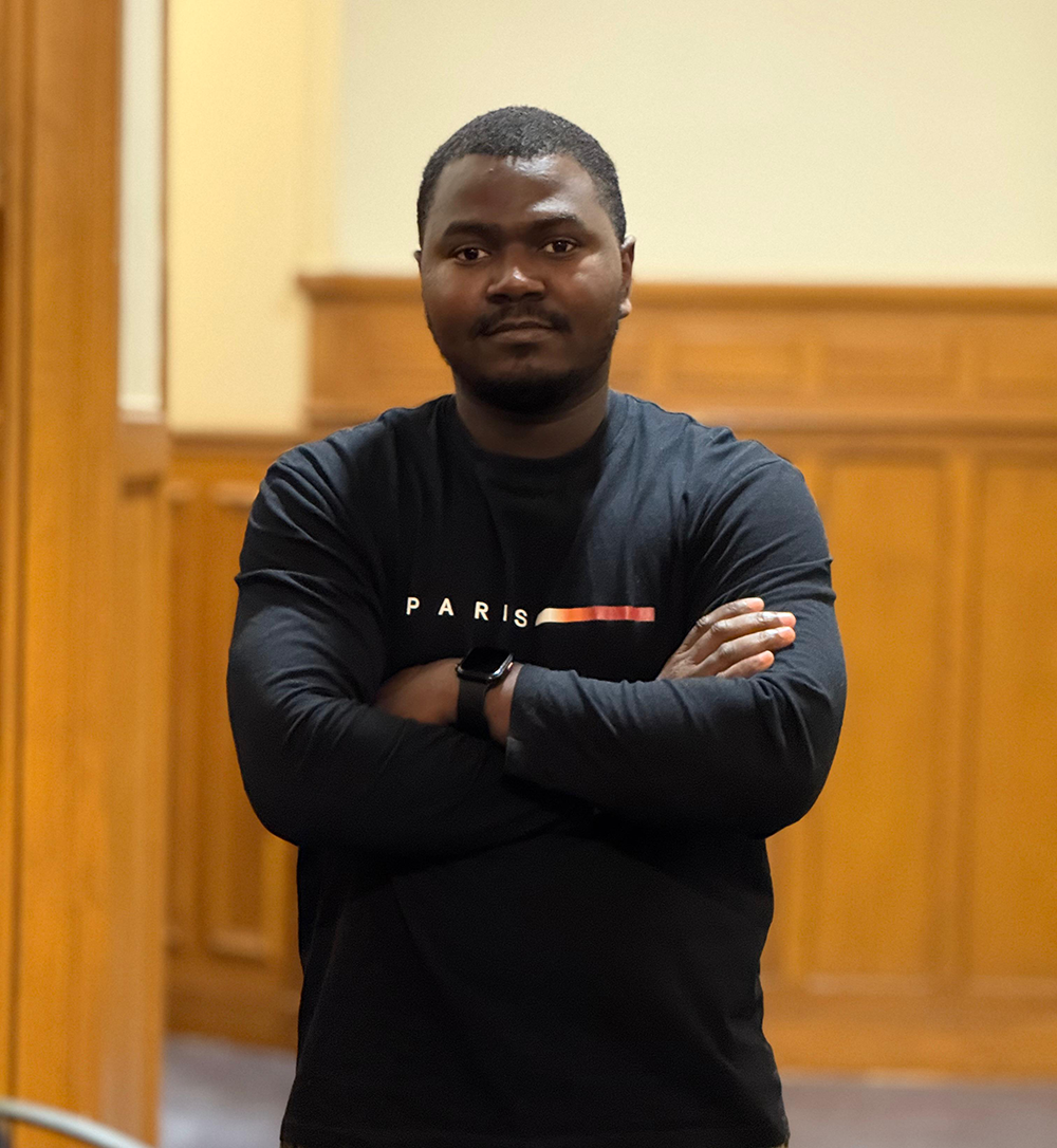 Portrait de Thierry N’Kouka, ancien auditeur du master