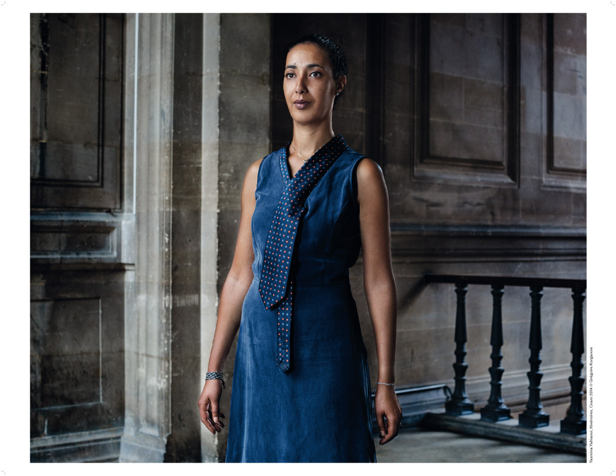 Yasmina Yahiaoui,  photographie de Grégoire Korganow 