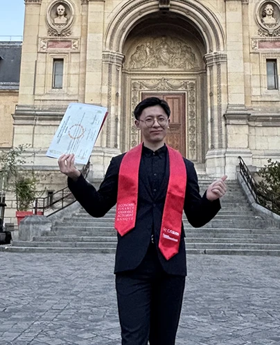 Zihao Deng, diplômé du master Finance d’entreprise et ingénierie financière en 2025